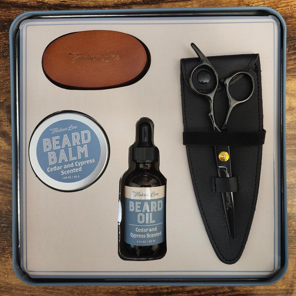 Hudson Line Gentlemen's Beard Trimming Kit **NEW**